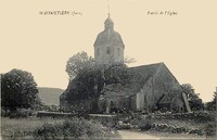 Saint-Hymetière - Entrée de l'Église