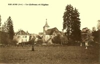 Salans - Le Château et L'Eglise