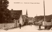 Saligney - Entrée du Village