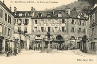 Salins-les-Bains - La Place du Vigneron