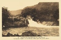 La Plaine-des-Palmistes - Le Bassin Cadet sur la Ravine sèche, après de grosses pluies