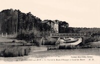 Le Pont de la Route d'Hossegor et Canal du Bouret