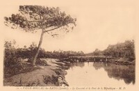 Vieux-Boucau-les-Bains - Le Courant et le Pont de la République