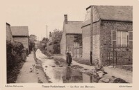 TAVAUX - PONTSERICOURT - La Rue des Bernats