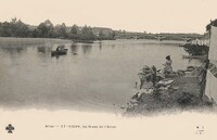 VICHY  - Les Rives de L'Allier - Lavandières