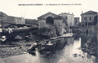 BOURG SAINT ANDEOL - Le Ruisseau de Tournes et le Lavoir