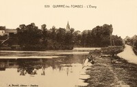 QUARRÉ-les- les-TOMBES  - L'Etang - Lavandière