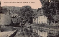 CHAMPS sur TARENTAINE - Vue Prise du Lavoir