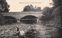 CONDAT - Pont de la Prade - Lavandière