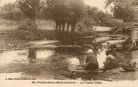 CHATILLON-sur-SEINE  - Les Grandes Grilles - Lavandière