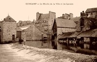 Côtes-d'Armor (22) - GUINGAMP - Le Moulin de la Ville et les Lavoirs