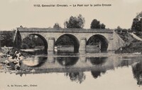 GENOUILLAT - Le Pont sur la petite Creuse