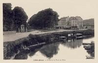 L'ISLE-ADAM  - _L'Oise et la Place du Patis - Lavoirs