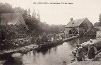 PONT-AVEN - Les Laveuses Vue sur l'Aven