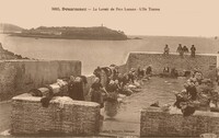 DOUARNENEZ - Le Lavoir de Pors Laonen - L'Ile Tristan