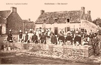 GUILVINEC - Un Lavoir