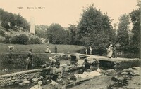 UZÉS - Bords de L'Eure - Lavandières