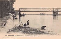 LANGOIRAN -  Les Bords de la Garonne