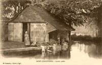 SAINT-CHRISTOPHE  - Lavoir public _ LAVOIR