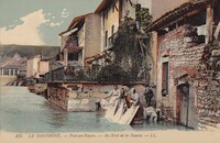 PONT- en- ROYANS - Au Bord de la Bourne - Lavandières