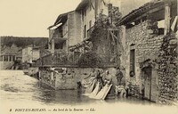 PONT- en- ROYANS - Au Bord de la Bourne - Lavandières