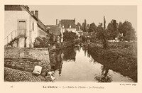 LA CHATRE  - Les Bords de L'Indre - Le Pontaulais -Lavandière