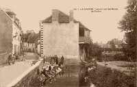 LA CHATRE  - Lavoir sur les Bords de L'Indre