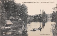 MONTOIRE - sur -le- LOIR  - Le Loir et les Ruines de Lavardin - Lavoir