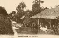 BEAUNE -la-ROLANDE  - Vue sur la Rolande - Lavandières