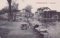 CHAMPIGNEULLES -  _La Passerelle - Lavandières