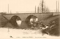 CERGY-la -TOUR  -  Le Pont sur L'Alène - Lavandières