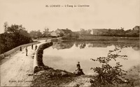 LORMES  - L'Etang de Charrieres - Lavandière