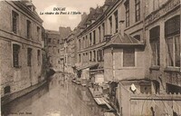 DOUAI - La rivière du Pont à L'Herbe