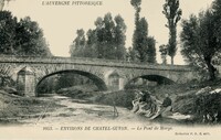 CHÂTEL-GUYON - Le Pont de Morge - Lavandières