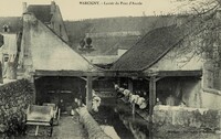 MARCIGNY - Lavoir du Pont D'Arcole