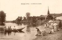 ARNAGE - Les Bords de la Sarthe -Lavandière