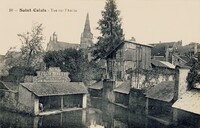 SAINT-CALAIS  - Vue sur L'Anille -Lavoir