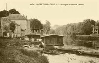 MORET- sur -LOING - les-bateaux-lavoirs