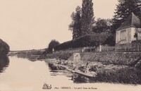 HÉRICY  - Le Petit bras de Seine - Lavandières