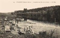 VILLENOY  -  Lavandières au Bord de la Marne