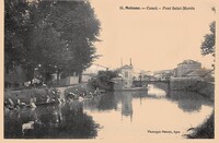 MOISSAC -  Pont Saint-Martin - Lavandières