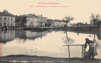 AUCAMVILLE - La mare aux Canards - Lavandière