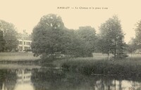 Ambloy - Le Château et la pièce d'eau