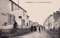 Chéméré  - Chaumes-en-Retz - La Poste et la Route D'Anthon