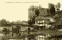 Clisson - Le Château et le Pont de Ville