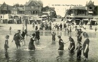 La Plage à l'heure du Bain