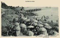 Plage de la Noëveillard et l'estacade