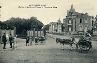 L'entrée du Jardin des Plantes et l'Avenue de Béarn