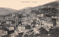 Bourg-Argental - vue Générale