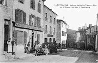 La Route Nationale - Tramway allant sur St-Etienne